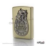 فندک زیپو اصل مدل اسب سوار کاری طراحی ژاپن  Japan Design Zippo Lighter Rodeo – BA 2452