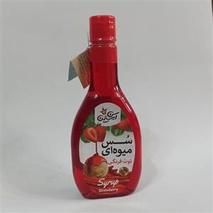 سیروپ (سس میوه ای) با طعم توت فرنگی سن ایستین(500گرم)