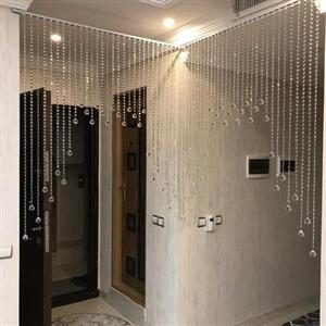 پرده کریستالی با کریستال درجه یک