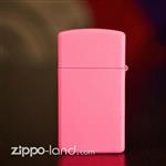 فندک زیپو اصل کد 1638  Original Zippo Lighter Slim Pink Matte