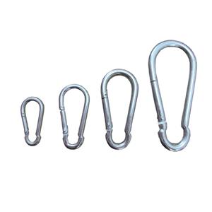 قلاب کارابین گلابی شکل 6- 50عددی