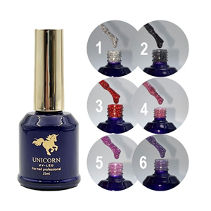 لاک ژل دیسکو یونیکورن UNICORN DISCO 15ML