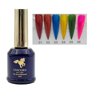 لاک ژل آبنباتی یونیکورن UNICORN 15ML