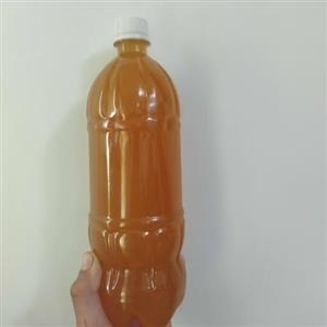 سرکه سیب طبیعی بدون افزودنی یک لیتری