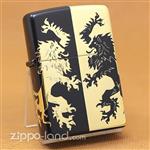 فندک زیپو اصل با آبکاری طلا طراحی ژاپن  Japan Design Zippo Lighter 2BKG 10500