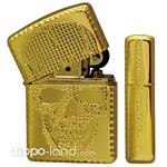 فندک زیپو اصل مدل جمجمه با بدنه طلاکوب طراحی ژاپن تولید محدود  Japan Design Zippo Lighter – SUDS(G) GP 13000