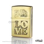 فندک زیپو اصل مدل عشق طراحی ژاپن  Japan Design Zippo Lighter Love