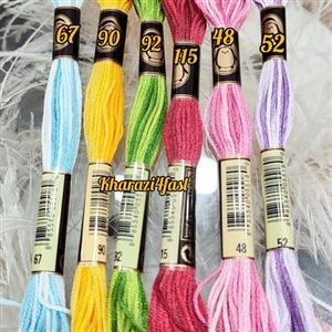نخ کوبلن مولتی کالر کد 1-502 مارک پنگوئن