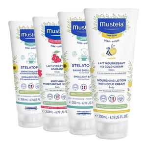 لوسیون بدن موستلا Mustela بالم استلاتوپیا پوست اگزما خیلی خشک 