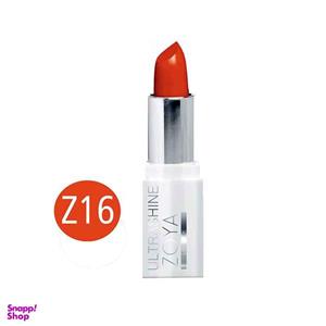 رژ لب جامد زویا مدل ultrashine شماره z16 حجم 4 گرم