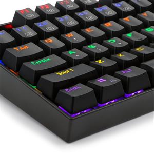 کیبورد مکانیکال رد راگون مدل k551 kr rainbow