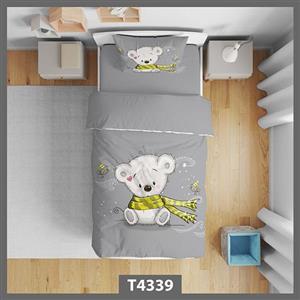 روتختی کودک خرس شالدار کد T4339