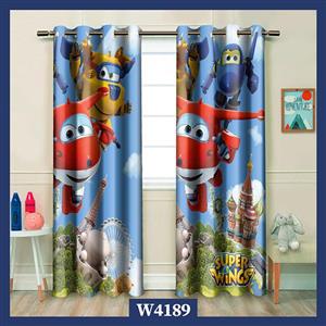پرده کارتونی سوپر پرنده‌ها Super Wings کد W4189
