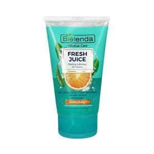 لایه بردار شکری بی یلندا حاوی پرتقال BIELENDA FRESH JUICE ORANGE MOISTURIZING SUGAR FACE SCRUB 