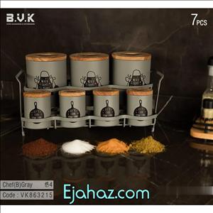 پاسماوری 7 پارچه فلزی درب چوبی بی وی کی 863215