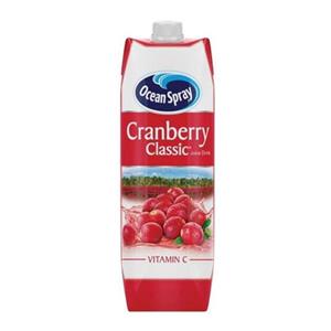 نوشیدنی زغال اخته ocean spray ۱ لیتری بدون گاز