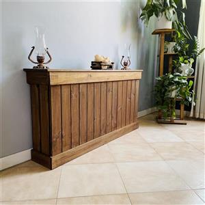 کاور شوفاژ چوبی روستیک دکور مدل H500