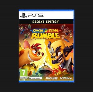 دیسک بازی کراش crash team rumble deluxe cross -gen edition ps5