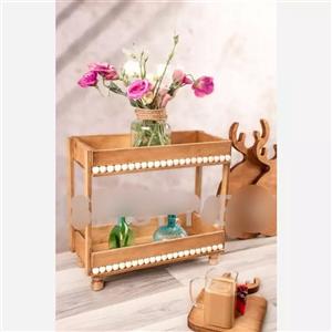 استند مستطیل دسته دار مهره دار جنس چوب روس