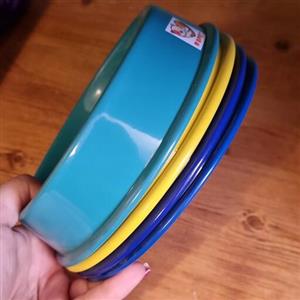 ظرف آب و غذا مناسب سگ و گربه جنس فلزی رنگ ثابت و ضد خش