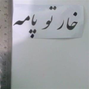 برچسب خار تو پامه