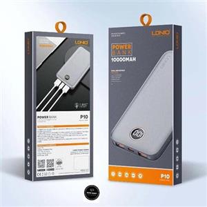 پاوربانک (شارژر همراه )الدینیو 10000  میلی آمپر