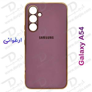 قاب ژله ای فریم طلایی Samsung Galaxy A54 مدل My Case 