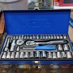 جعبه بکس نوا 40پارچه درایو سه هشتم و یک چهارم