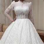 لباس عروس تاپلکس سایز 38تا44