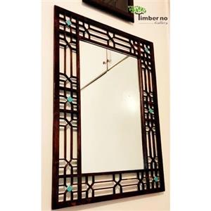 آینه طرح گره چینی سایز بزرگ