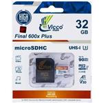 کارت حافظه microSDHC ویکومن مدل Extra 600X کلاس 10 استاندارد UHS-I U3 سرعت 90MBp