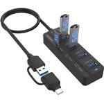 هاب 7 پورت USB 3.0 اونتن مدل ONT-UCA5306 با قابلیت OTG