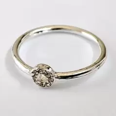 انگشتر زنانه استیل نگین دار مدل SR1024