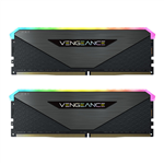 رم کورسیر VENGEANCE RGB RT Black 16GB 8GBx2 3600MHz CL18