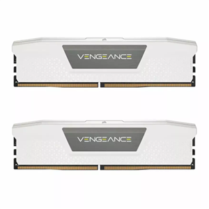 رم دسکتاپ CORSAIR مدل 32GB(16GBx2) 5600 Vengeance RGB WHITE CL36