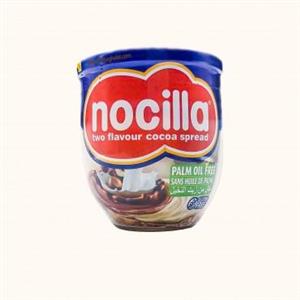 شکلات صبحانه نوسیلا دو رنگ بدون گلوتن شیری فندقی 190 گرمی