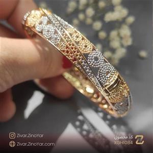 بنگل طلا زنانه دستبند النگویی (بنگل) دایره ای XUPING – کد XGH1084 
