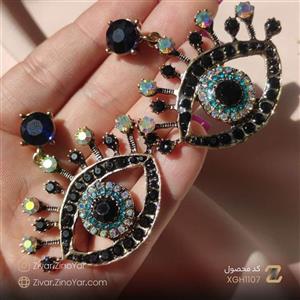 گوشواره چشم مشکی XUPING – کد XGH1107