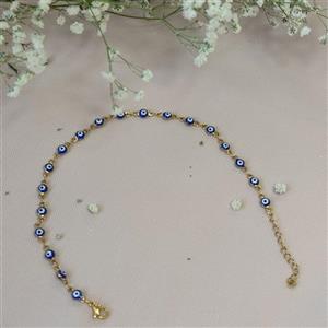 پابند چشم نظر طلایی استیل – کد BSA1009