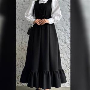شومیز سارافون بسیار مجلسی و شیک مخصوص بانوان شیک پوش  (شومیز در سه جنس ) (سارافون در دو جنس)
