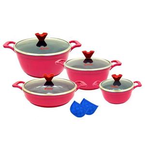 سرویس قابلمه 8 پارچه کاندید مدل تورینو Candid Torino Cookware Set 8 Pieces