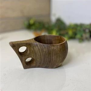 لیوان کوکسا چوبی  سایز کوچک