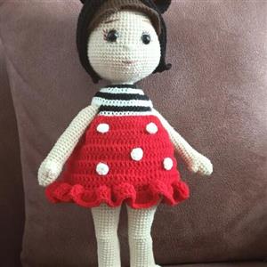 عروسک فسقلی با لباس میکی موس