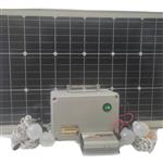 سیستم روشنایی و پاوربانک خورشیدی  مدل SPBL-60W-AC500 ظرفیت 350 وات ساعت