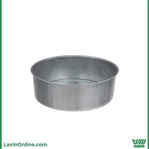قالب کیک گرد  موج  27 سانت لبه کوتاه  (ارتفاع 7(جنس گالوانیزه)