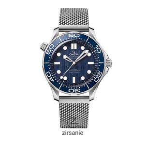 ساعت مچی مردانه امگا سیمستر007 Omega Seamaster Silver Blue 