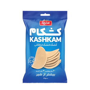 کشک خشک تنقلاتی کشکام سمیه مقدار 20 گرم