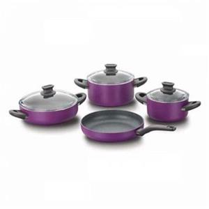 سرویس قابلمه 7 پارچه کرکماز مدل لینا کد 1298 Korkmaz Lina Cookware Set 7 Pcs