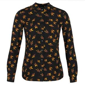 شومیز برند آلمانی esmara طرح پاییزی شومیز اسمارا رنگ مشکی