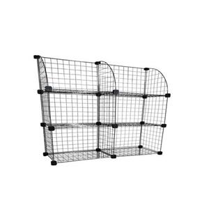 ست مشبک مدل هلالی سه طبقه در دو ردیف سایز 48x32